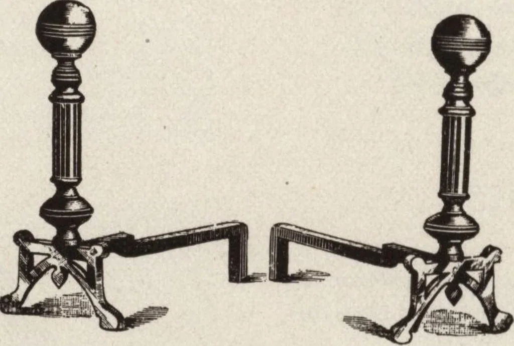An illustration from Catalogue Aldine Grate & Mantel Company, 1906, leaf 9