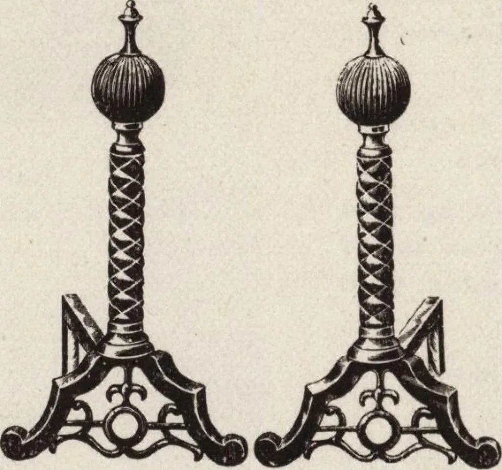 An illustration from Catalogue Aldine Grate & Mantel Company, 1906, leaf 9