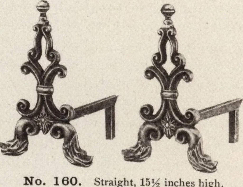 An illustration from Catalogue Aldine Grate & Mantel Company, 1906, leaf 9