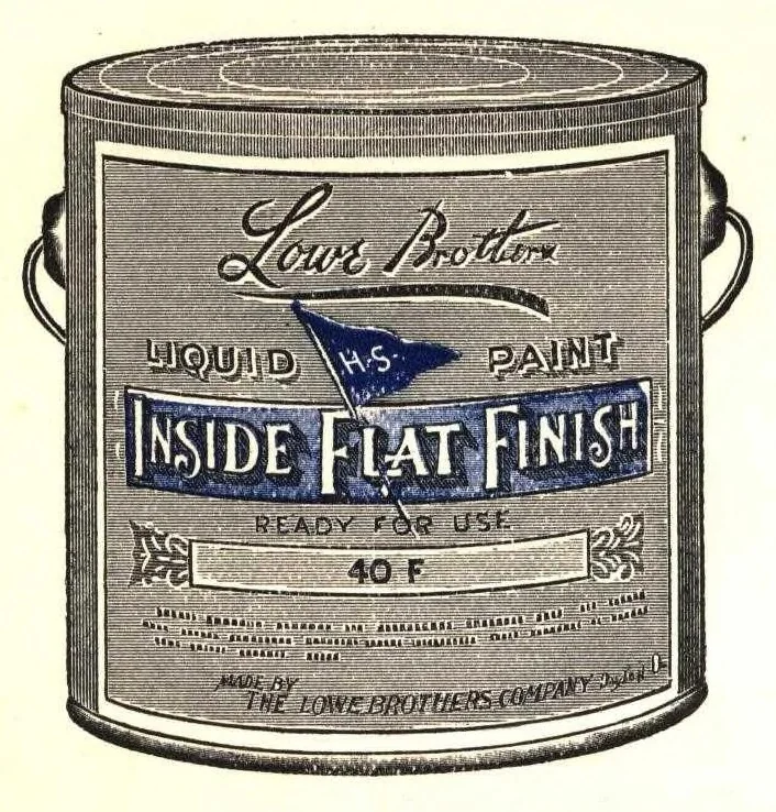 An illustration from Catalogue and price list of the manufactures of the Lowe Brothers., 1910, leaf 26