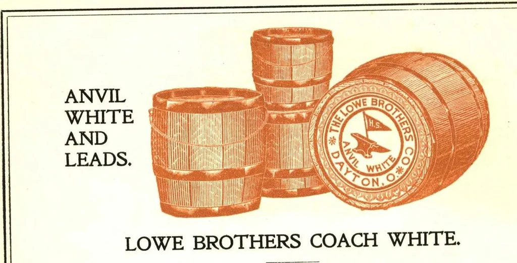 An illustration from Catalogue and price list of the manufactures of the Lowe Brothers., 1910, leaf 36