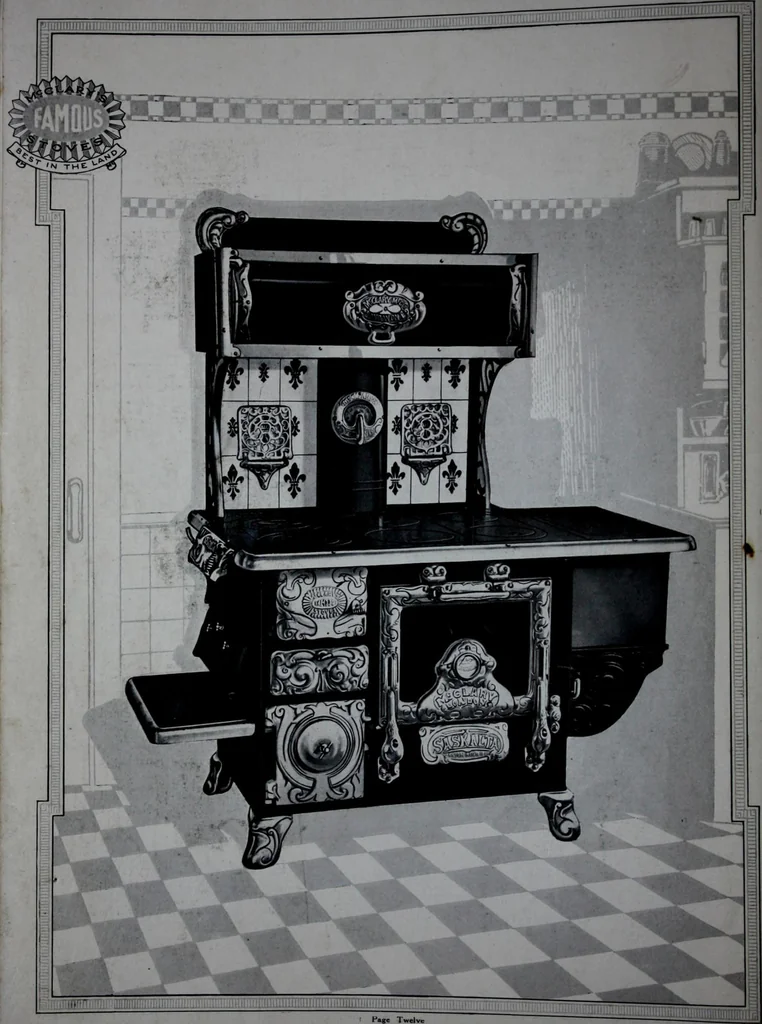 An illustration from Catalogue eighty-six: cooking and heating appliances 1914., 1914, leaf 7