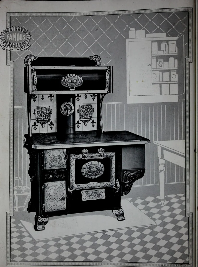 An illustration from Catalogue eighty-six: cooking and heating appliances 1914., 1914, leaf 9