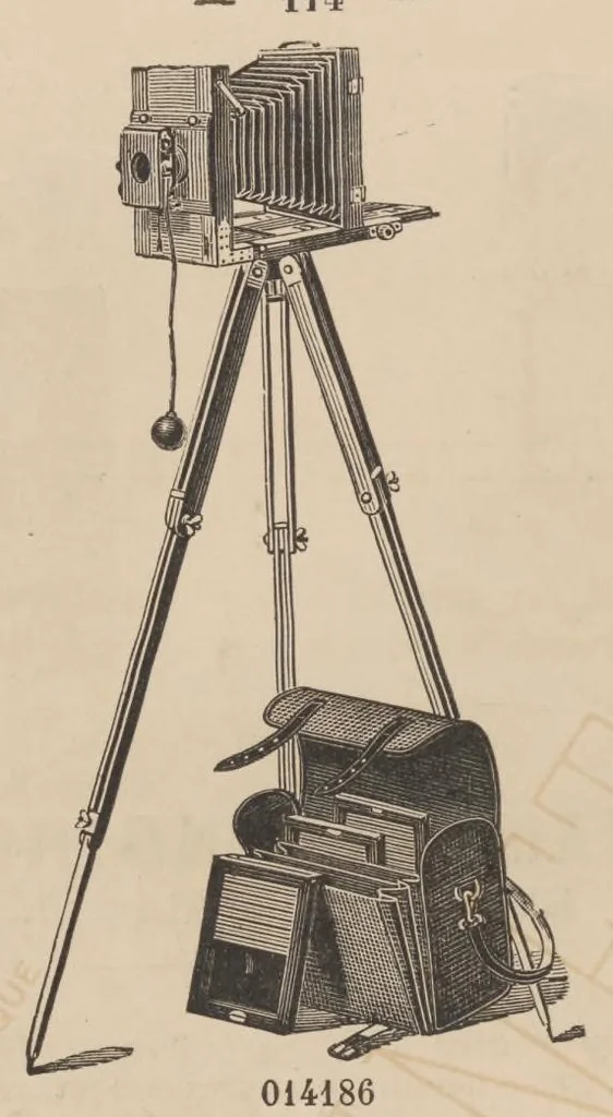 An illustration from Catalogue Lunetterie Optique, 1901, leaf 122