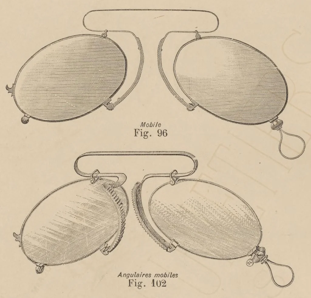 An illustration from Catalogue Lunetterie Optique, 1901, leaf 64