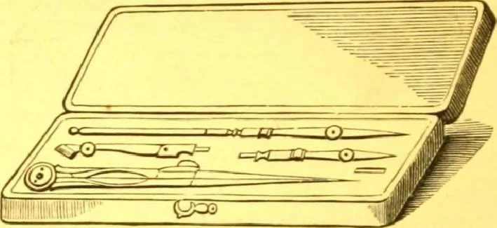 An illustration from Catalogue : mathematical and engineering instruments and materials manufactured and imported by James W. Queen & Co., 1880, leaf 11