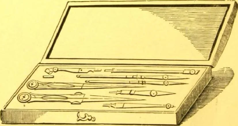 An illustration from Catalogue : mathematical and engineering instruments and materials manufactured and imported by James W. Queen & Co., 1880, leaf 11