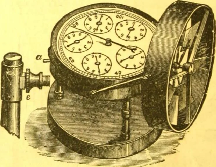 An illustration from Catalogue : mathematical and engineering instruments and materials manufactured and imported by James W. Queen & Co., 1880, leaf 185