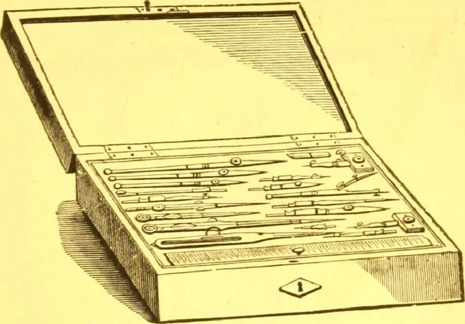 An illustration from Catalogue : mathematical and engineering instruments and materials manufactured and imported by James W. Queen & Co., 1880, leaf 24