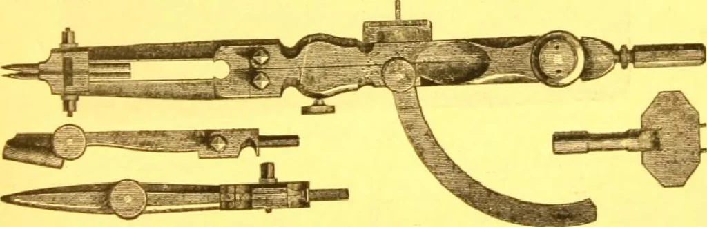 An illustration from Catalogue : mathematical and engineering instruments and materials manufactured and imported by James W. Queen & Co., 1880, leaf 28