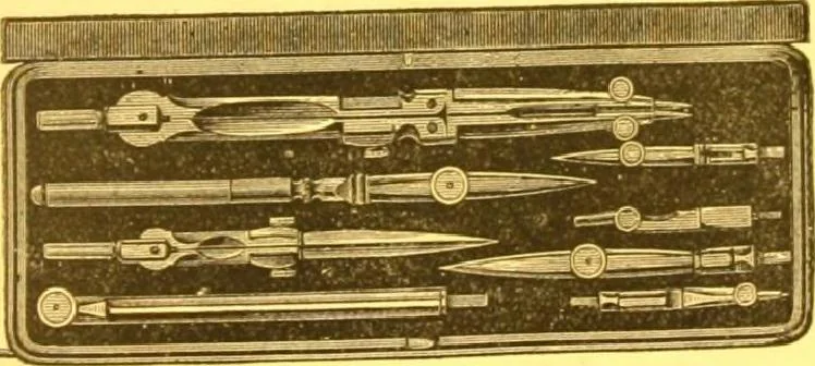 An illustration from Catalogue : mathematical and engineering instruments and materials manufactured and imported by James W. Queen & Co., 1880, leaf 38