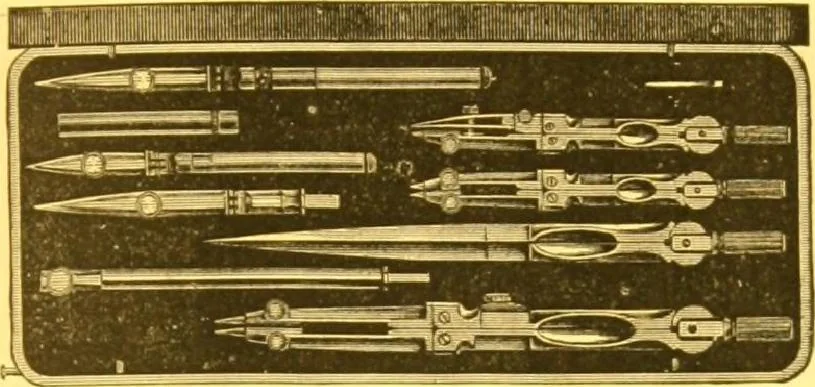 An illustration from Catalogue : mathematical and engineering instruments and materials manufactured and imported by James W. Queen & Co., 1880, leaf 40