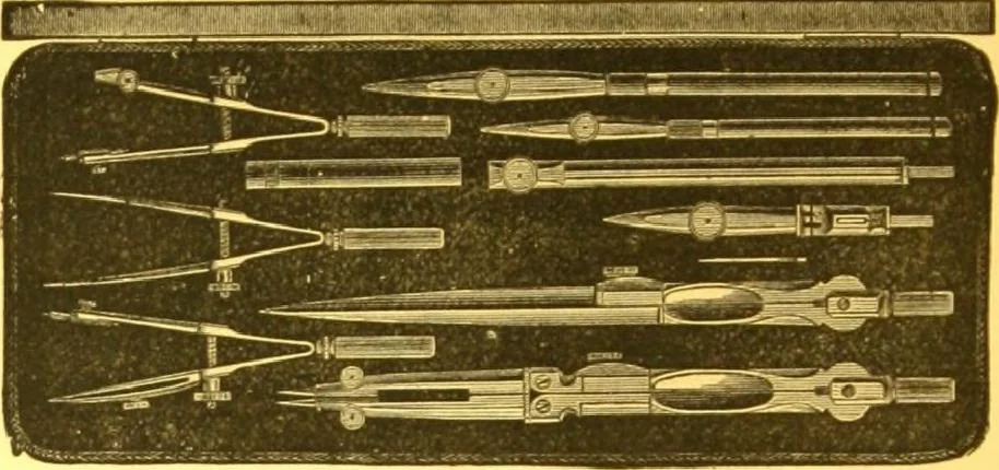 An illustration from Catalogue : mathematical and engineering instruments and materials manufactured and imported by James W. Queen & Co., 1880, leaf 41