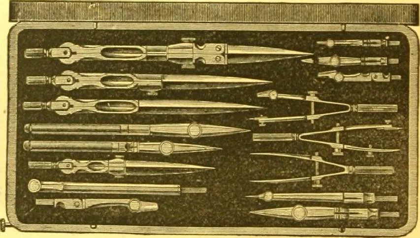 An illustration from Catalogue : mathematical and engineering instruments and materials manufactured and imported by James W. Queen & Co., 1880, leaf 41
