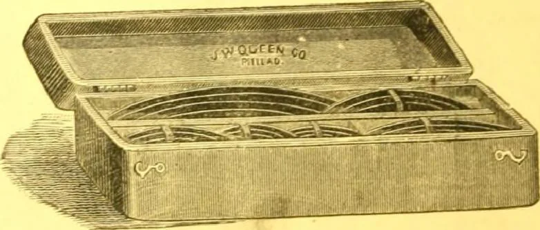 An illustration from Catalogue : mathematical and engineering instruments and materials manufactured and imported by James W. Queen & Co., 1880, leaf 77