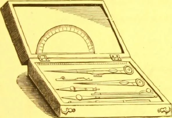 An illustration from Catalogue : mathematical and engineering instruments and materials manufactured and imported by James W. Queen & Co., 1880, leaf 8