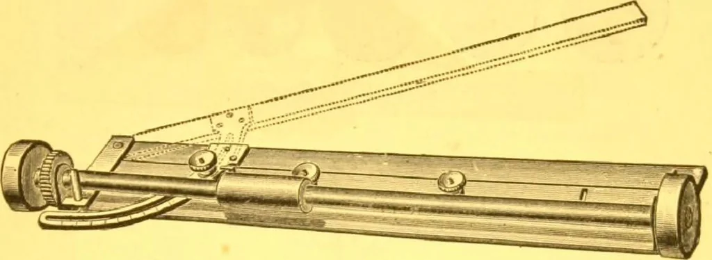An illustration from Catalogue : mathematical and engineering instruments and materials manufactured and imported by James W. Queen & Co., 1880, leaf 84