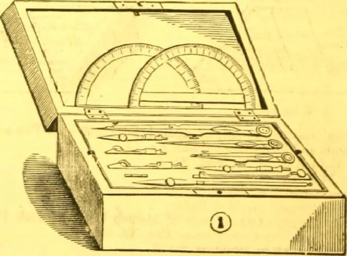 An illustration from Catalogue : mathematical and engineering instruments and materials manufactured and imported by James W. Queen & Co., 1880, leaf 9