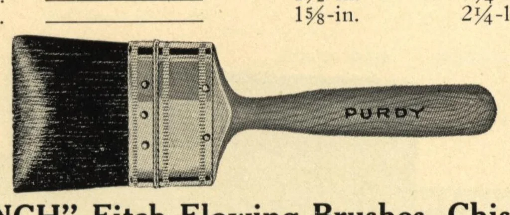 An illustration from Catalogue no.4: Purdy's "good" brushes., 1920, leaf 32