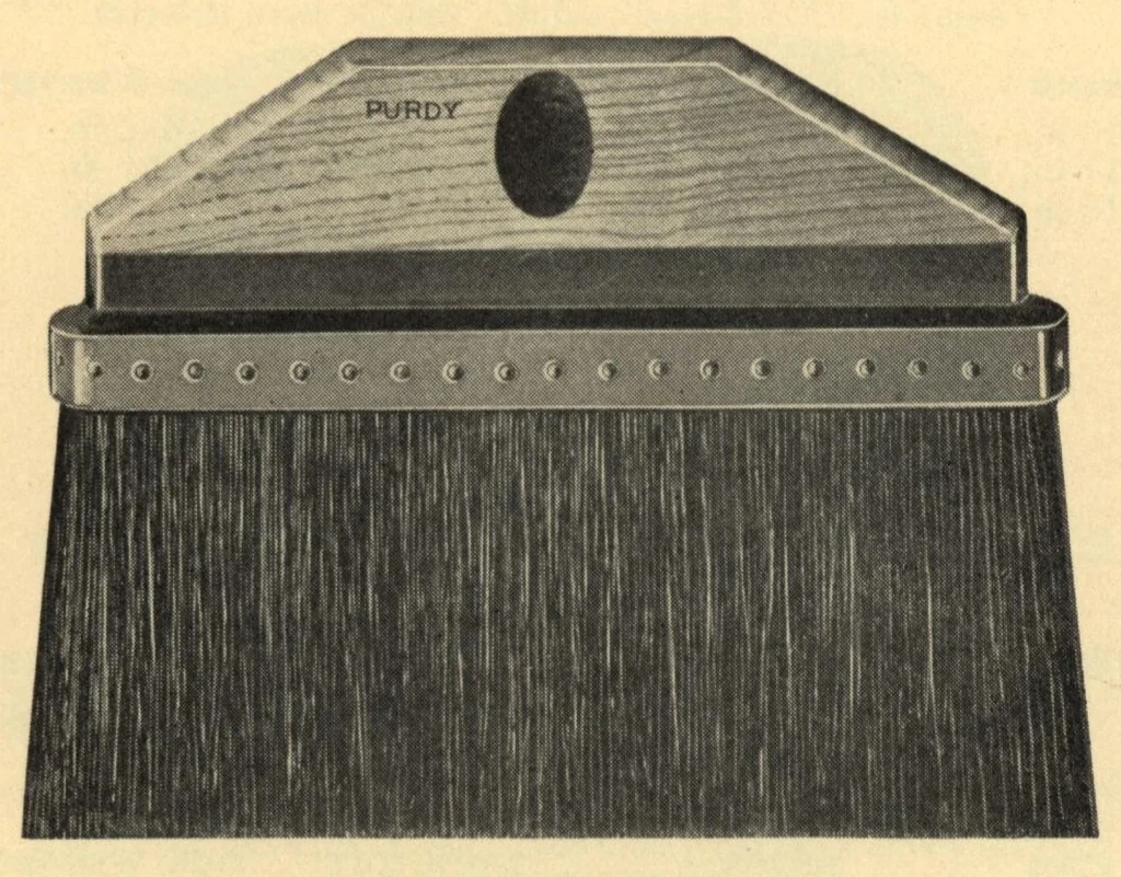 An illustration from Catalogue no.4: Purdy's "good" brushes., 1920, leaf 74