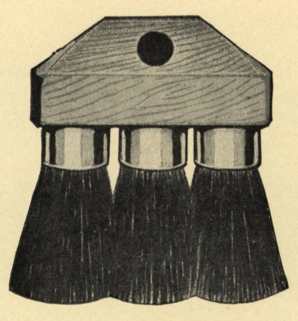 An illustration from Catalogue no.4: Purdy's "good" brushes., 1920, leaf 75