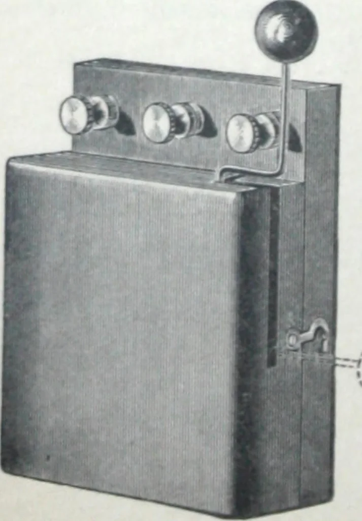 An illustration from Catalogue of O.D. Pierce & Co. manufacturers of and dealers in electrical supplies ..., 1893, leaf 17