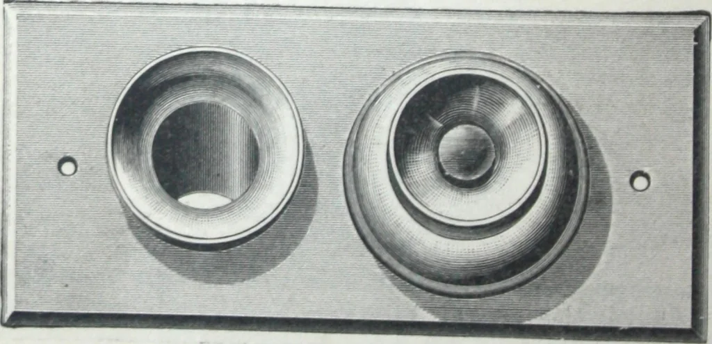 An illustration from Catalogue of O.D. Pierce & Co. manufacturers of and dealers in electrical supplies ..., 1893, leaf 25
