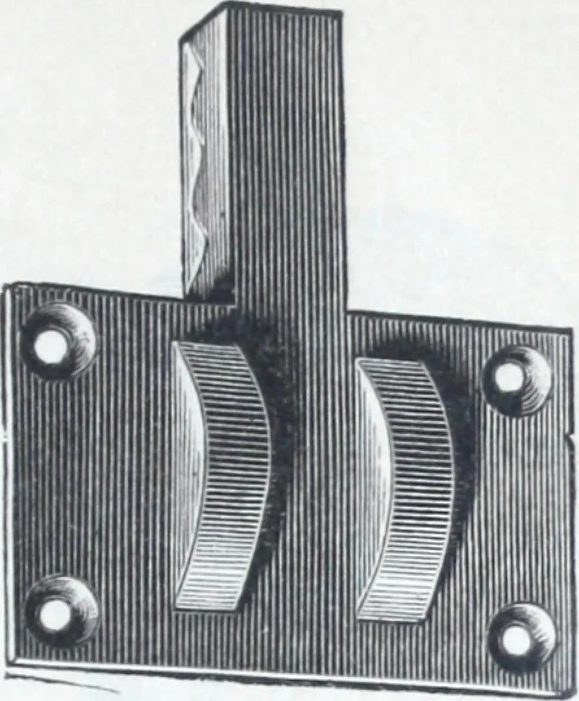 An illustration from Catalogue of O.D. Pierce & Co. manufacturers of and dealers in electrical supplies ..., 1893, leaf 34