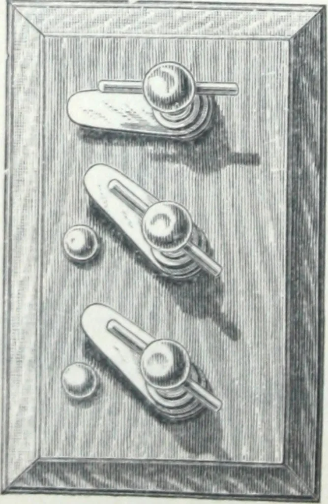 An illustration from Catalogue of O.D. Pierce & Co. manufacturers of and dealers in electrical supplies ..., 1893, leaf 35