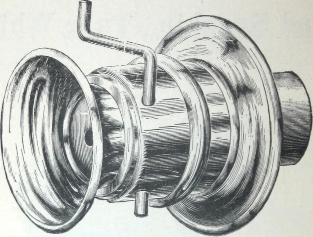 An illustration from Catalogue of O.D. Pierce & Co. manufacturers of and dealers in electrical supplies ..., 1893, leaf 49