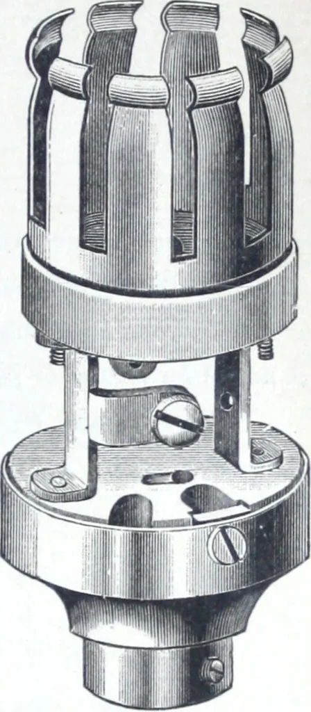 An illustration from Catalogue of O.D. Pierce & Co. manufacturers of and dealers in electrical supplies ..., 1893, leaf 54
