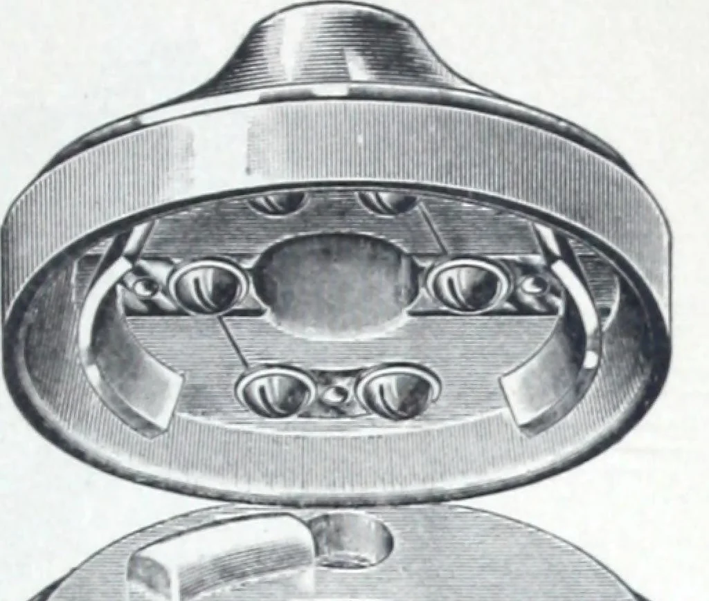 An illustration from Catalogue of O.D. Pierce & Co. manufacturers of and dealers in electrical supplies ..., 1893, leaf 62