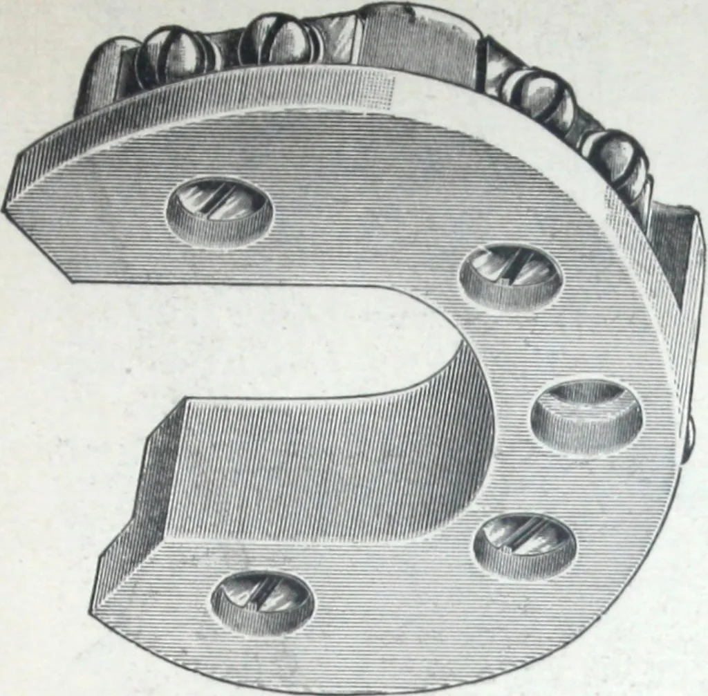 An illustration from Catalogue of O.D. Pierce & Co. manufacturers of and dealers in electrical supplies ..., 1893, leaf 63