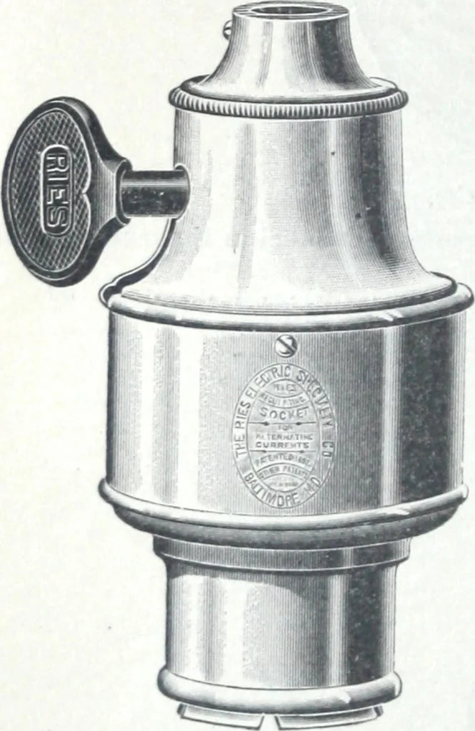 An illustration from Catalogue of O.D. Pierce & Co. manufacturers of and dealers in electrical supplies ..., 1893, leaf 65