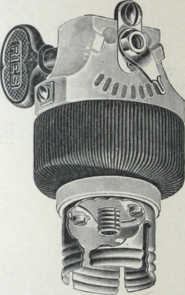 An illustration from Catalogue of O.D. Pierce & Co. manufacturers of and dealers in electrical supplies ..., 1893, leaf 65