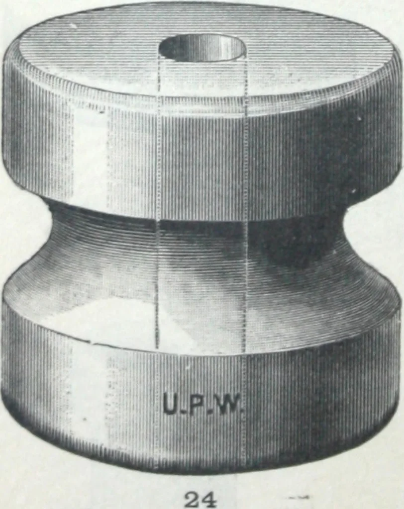 An illustration from Catalogue of O.D. Pierce & Co. manufacturers of and dealers in electrical supplies ..., 1893, leaf 69