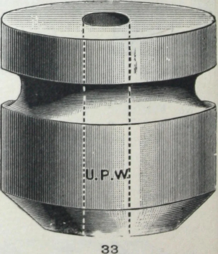 An illustration from Catalogue of O.D. Pierce & Co. manufacturers of and dealers in electrical supplies ..., 1893, leaf 69