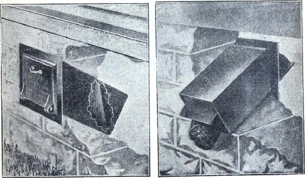 An illustration from Catalogue of Structural Steel & Iron for Architects, Engineers & Contractors, 1910, leaf 107