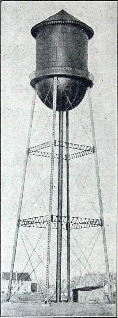 An illustration from Catalogue of Structural Steel & Iron for Architects, Engineers & Contractors, 1910, leaf 128