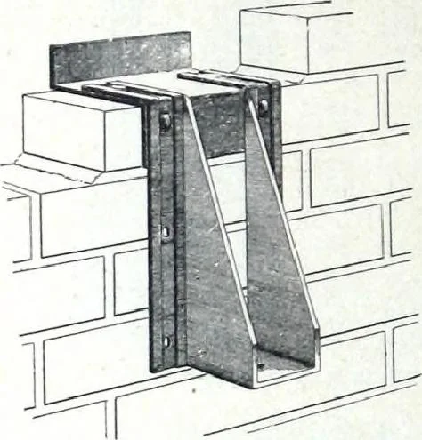 An illustration from Catalogue of Structural Steel & Iron for Architects, Engineers & Contractors, 1910, leaf 180