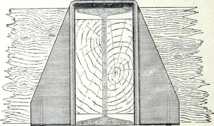 An illustration from Catalogue of Structural Steel & Iron for Architects, Engineers & Contractors, 1910, leaf 182