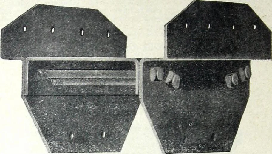 An illustration from Catalogue of Structural Steel & Iron for Architects, Engineers & Contractors, 1910, leaf 186