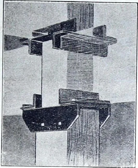 An illustration from Catalogue of Structural Steel & Iron for Architects, Engineers & Contractors, 1910, leaf 191