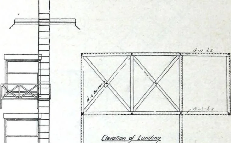 An illustration from Catalogue of Structural Steel & Iron for Architects, Engineers & Contractors, 1910, leaf 64