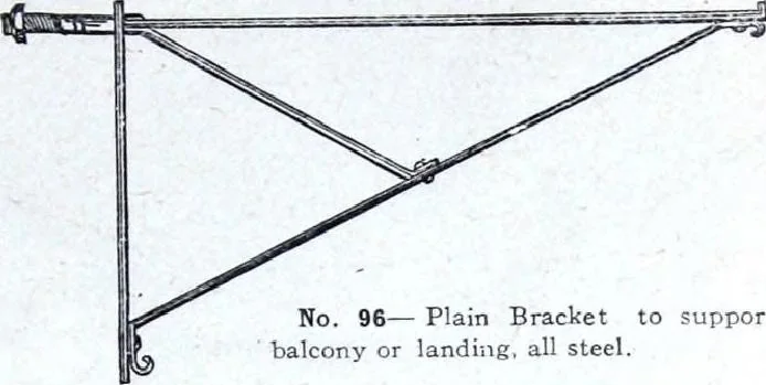 An illustration from Catalogue of Structural Steel & Iron for Architects, Engineers & Contractors, 1910, leaf 69