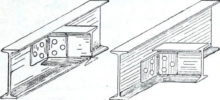 An illustration from Catalogue of Structural Steel & Iron for Architects, Engineers & Contractors, 1910, leaf 9