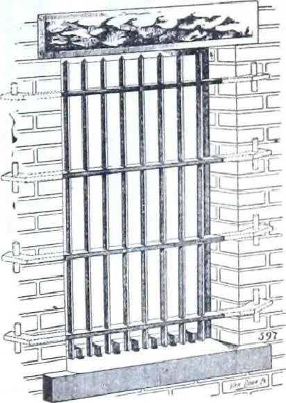 An illustration from Catalogue of Structural Steel & Iron for Architects, Engineers & Contractors, 1910, leaf 91