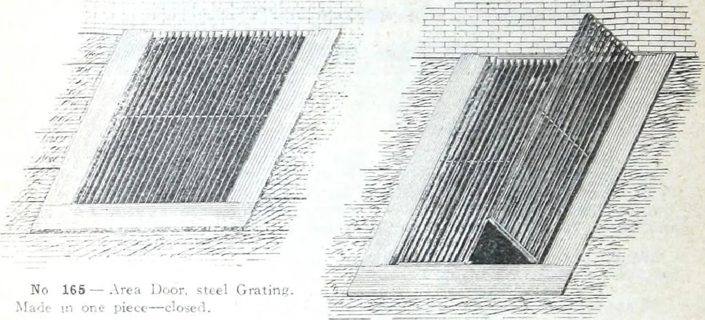 An illustration from Catalogue of Structural Steel & Iron for Architects, Engineers & Contractors, 1910, leaf 98