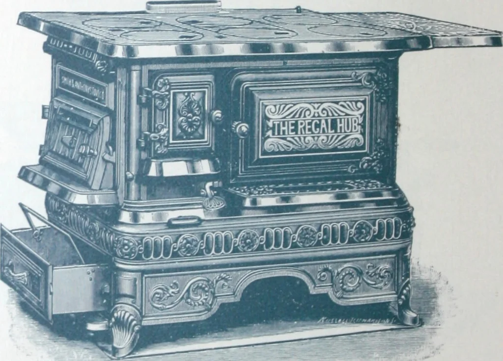 An illustration from Catalogue Smith & Anthony Company : hub stoves, ranges and furnaces., 1894, leaf 11