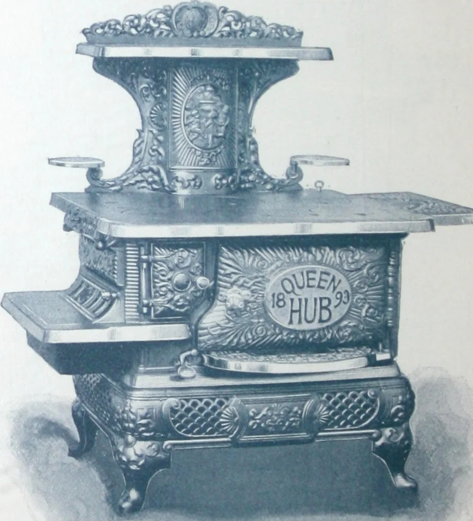 An illustration from Catalogue Smith & Anthony Company : hub stoves, ranges and furnaces., 1894, leaf 17
